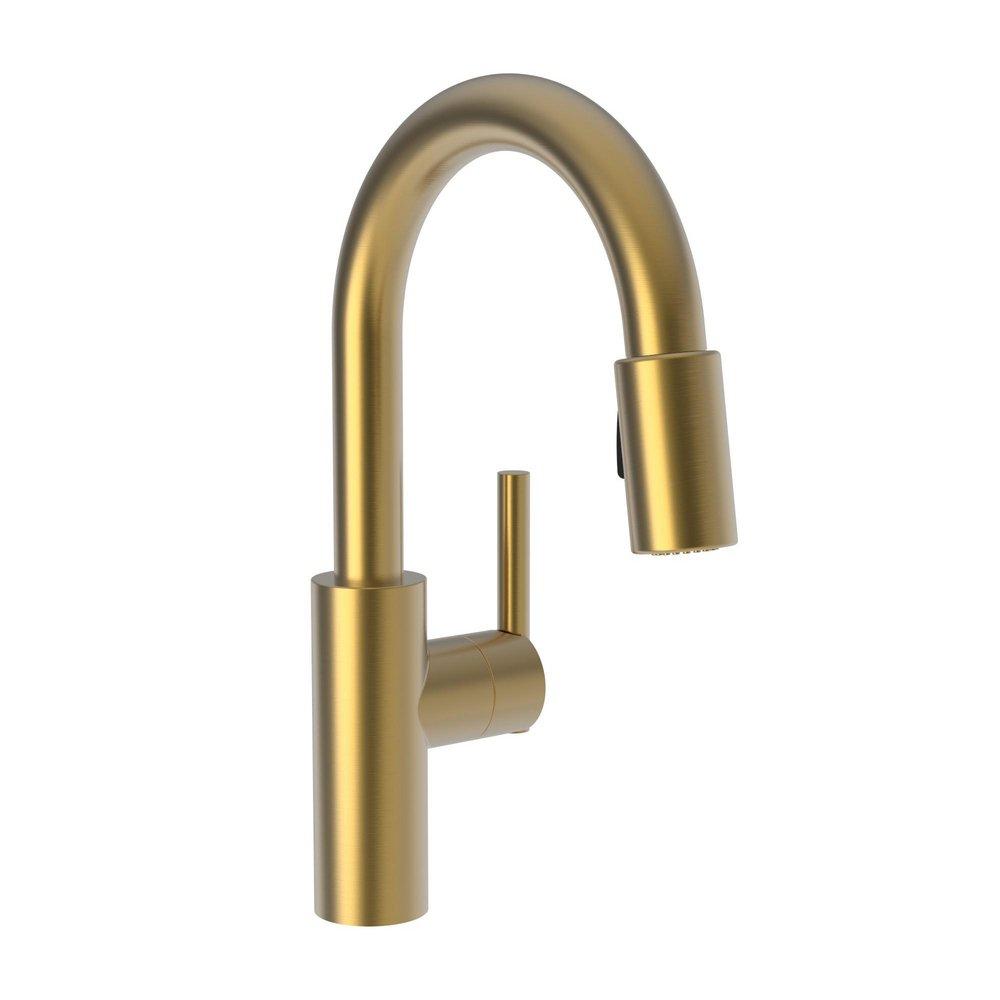 Newport Brass East Linear Single Handle Bar Faucet in Satin Bronze - PVD