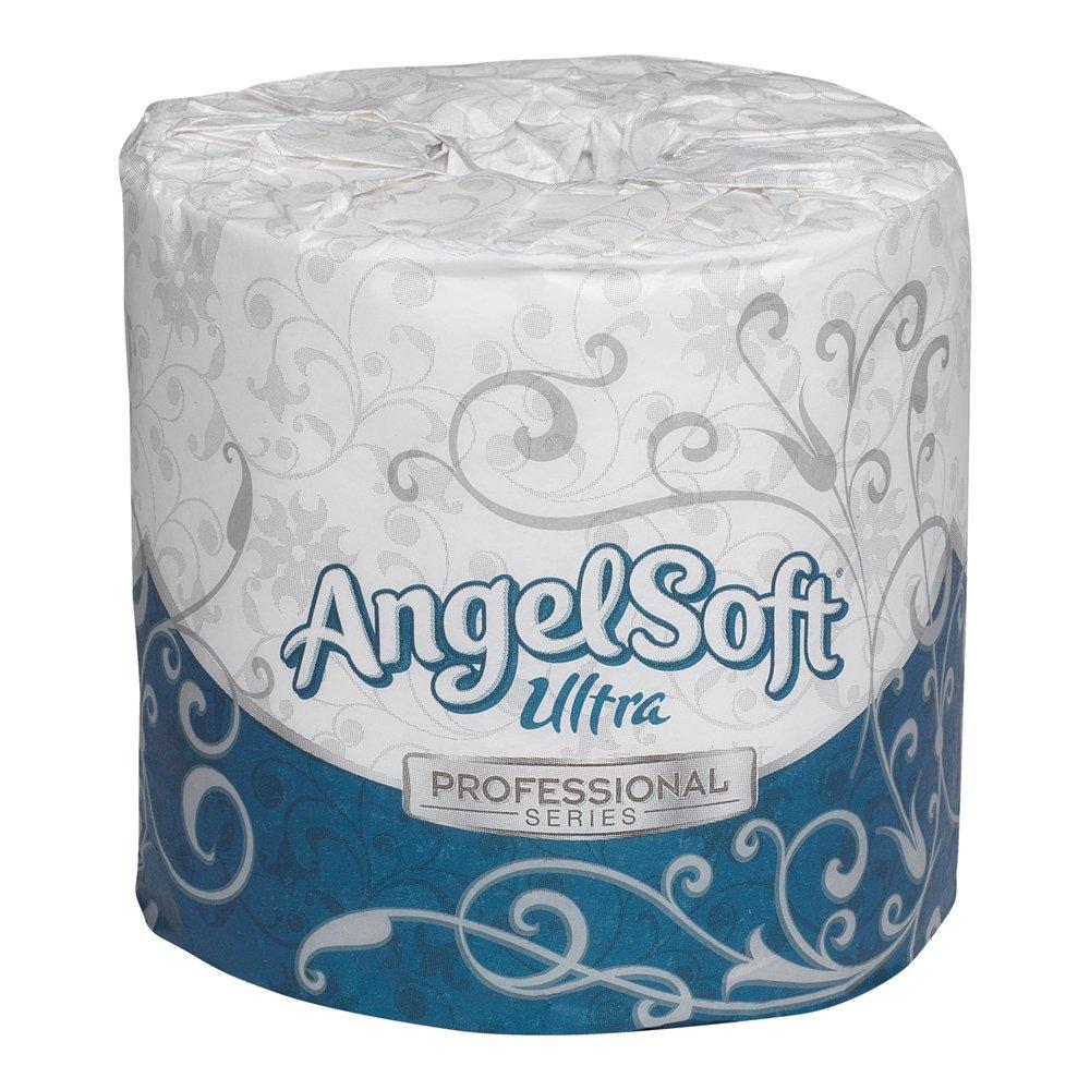 Georgia-Pacific Angel Soft® 4-1/20 x 4 in. Ultra 2-Ply Embossed Bath Tissue in White (Case of 60)