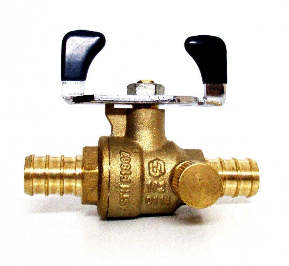 Legend Valve & Fitting T-2007NL 1/2 in. Forged Brass Full Port F1807 400# Ball Valve