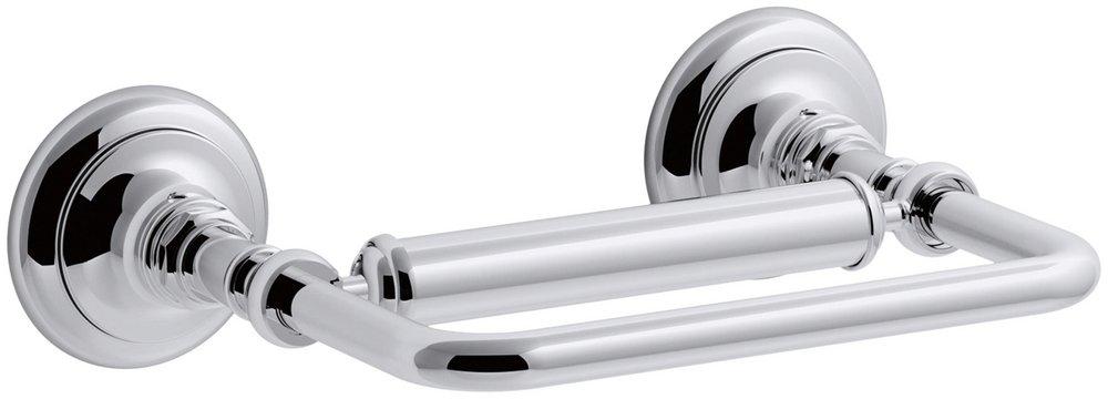 KOHLER Artifacts® Wall Mount Toilet Tissue Holder in Polished Chrome