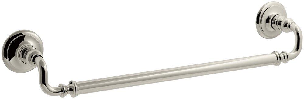 KOHLER Artifacts® 18 in. Towel Bar in Vibrant Polished Nickel