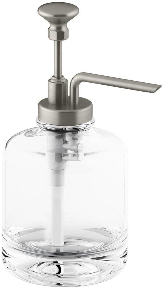 KOHLER Artifacts® Soap/Lotion Dispenser Assembly Vibrant Brushed Nickel