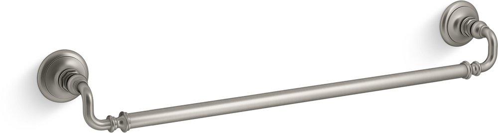 KOHLER Artifacts® 24 in. Towel Bar in Vibrant Brushed Nickel