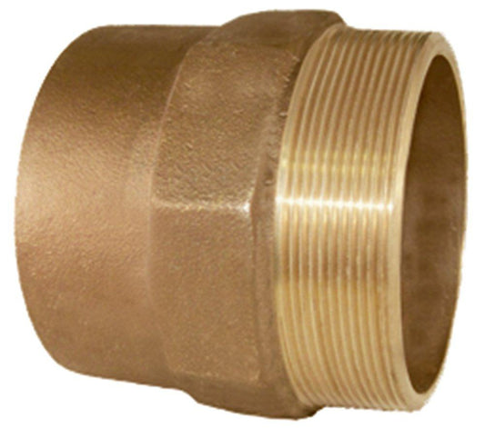 5 in. Cast Copper Male Adapter
