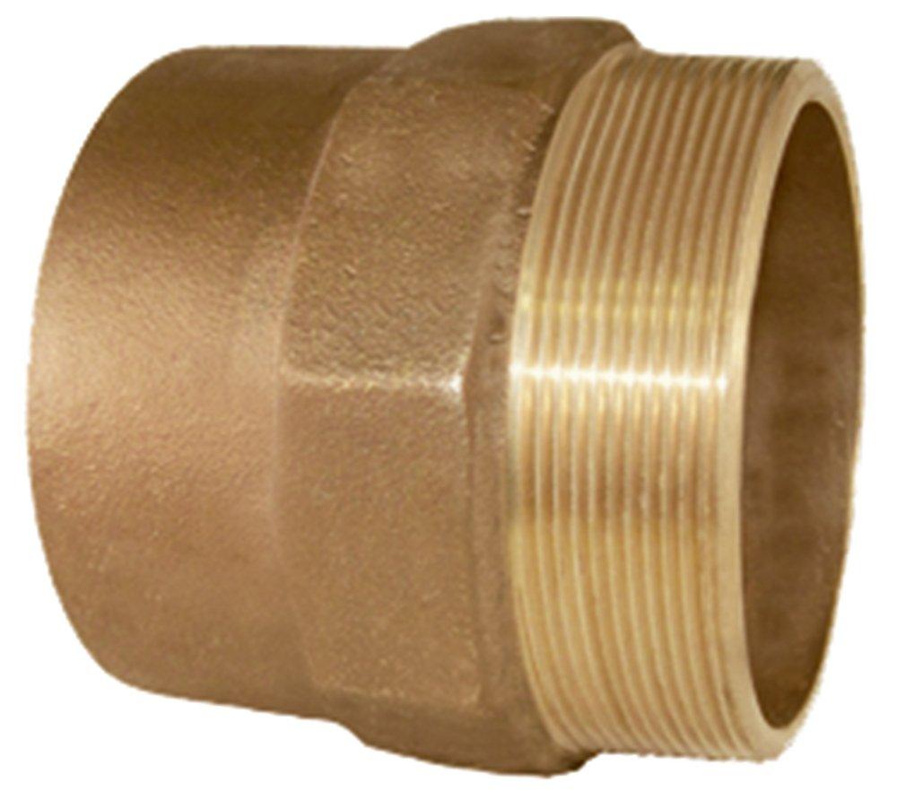 5 in. Cast Copper Male Adapter