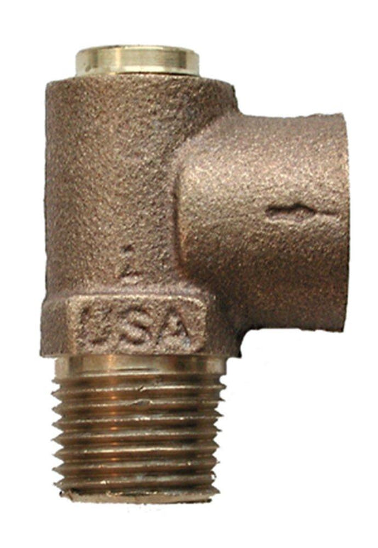 Harvard RV-NL Series 1/2 in. Brass 100# Relief Valve