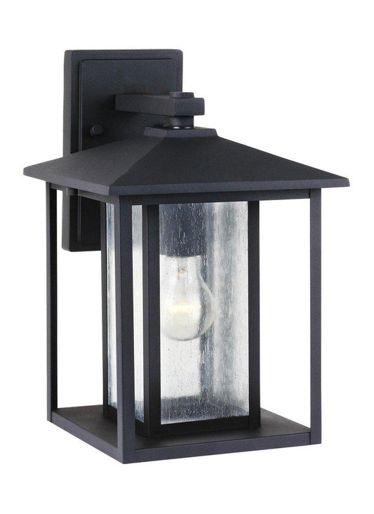 Visual Comfort & Co. Generation Lighting Hunnington 1-Light Outdoor Wall Lantern in Black
