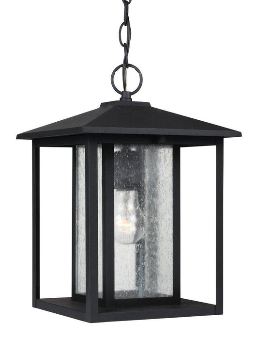 Visual Comfort & Co. Generation Lighting Hunnington 100W 1-Light Medium E-26 Base Outdoor Pendant in Black