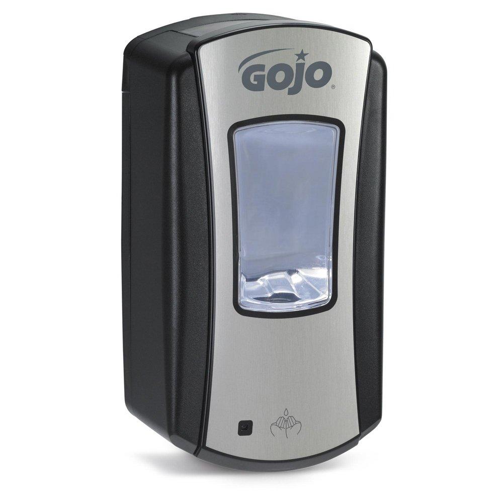 GOJO LTX™ 1200ml Touch-Free Soap Dispenser in Black and Polished Chrome
