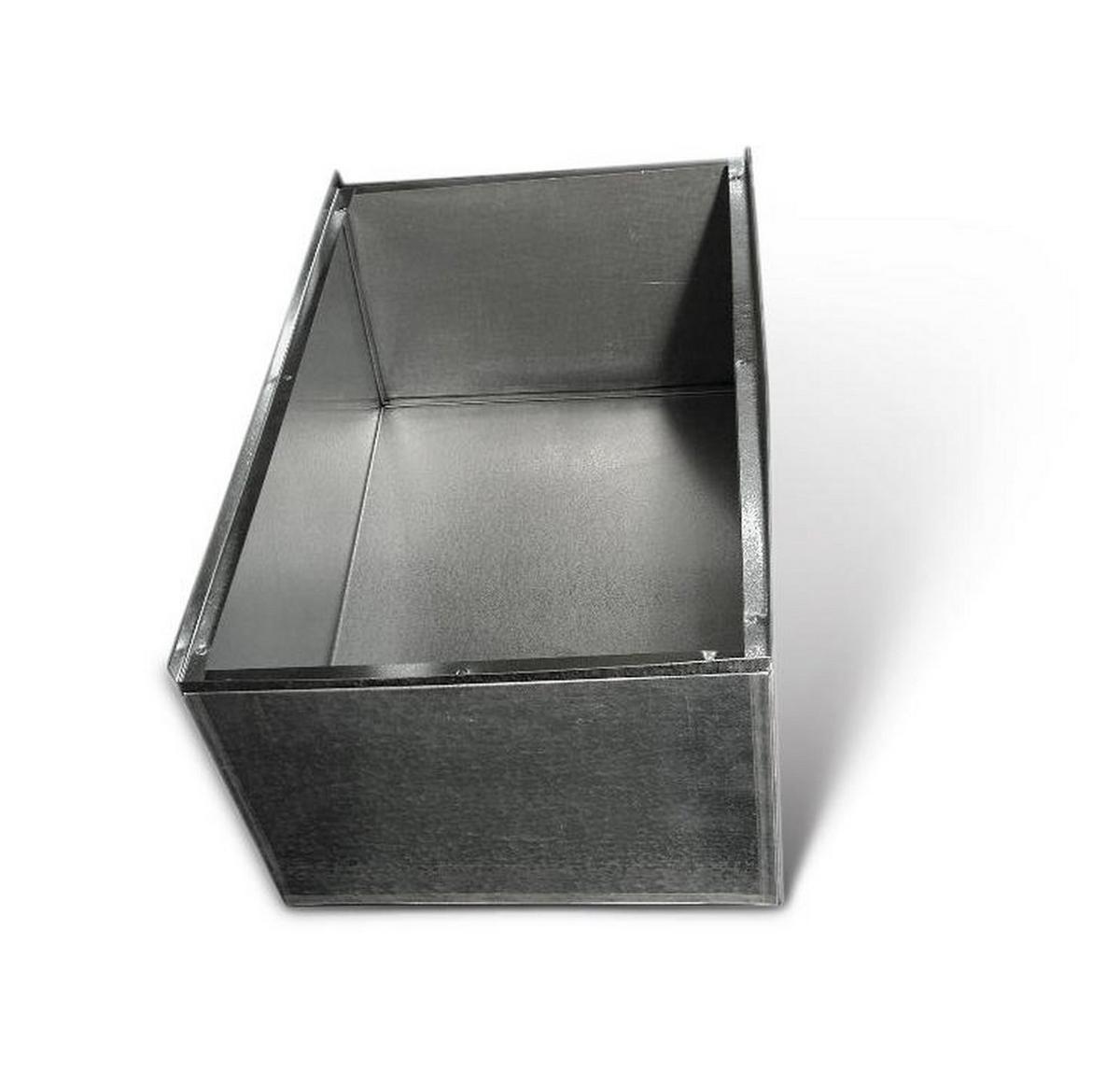 6 x 21 x 28-1/8 in. Galvanized Furnace Box