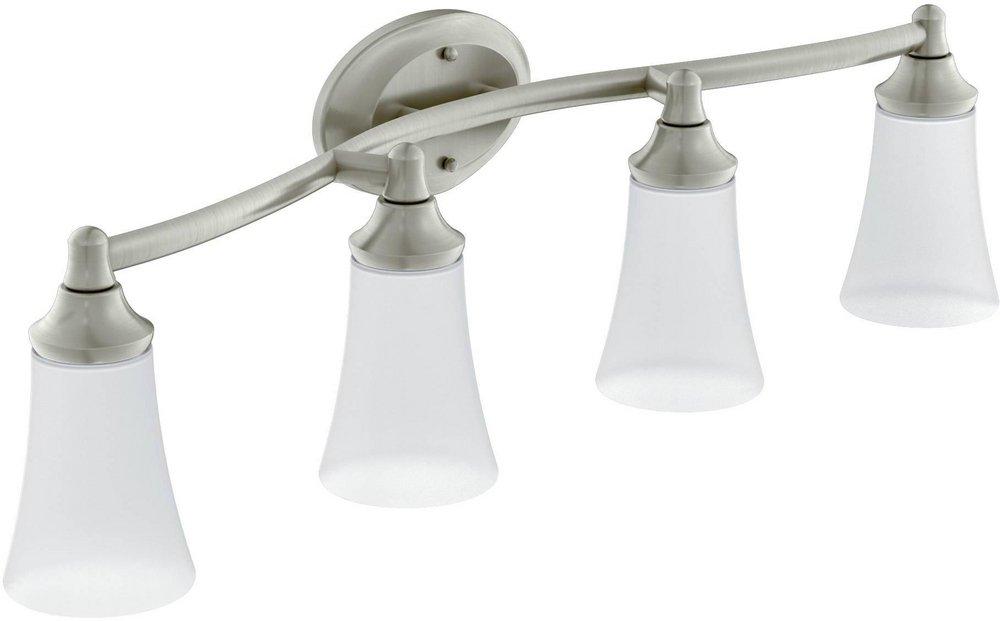 Moen Eva™ 100W 4-Light Medium Bracket Fixture in Brushed Nickel