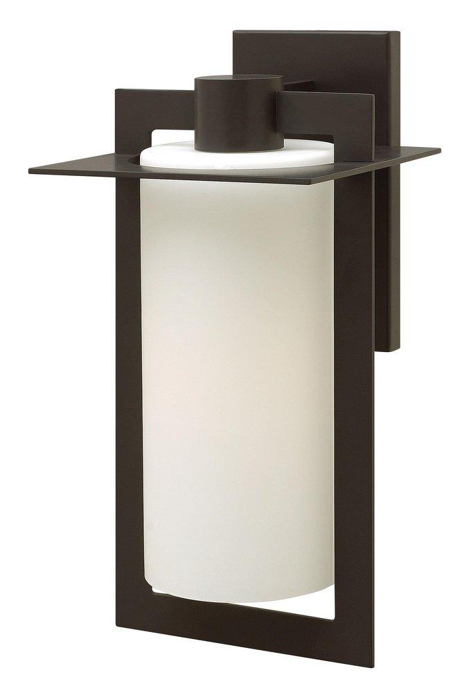 100W 1-Light Medium E-26 Base Outdoor Large Wall Mount Sconce in Bronze