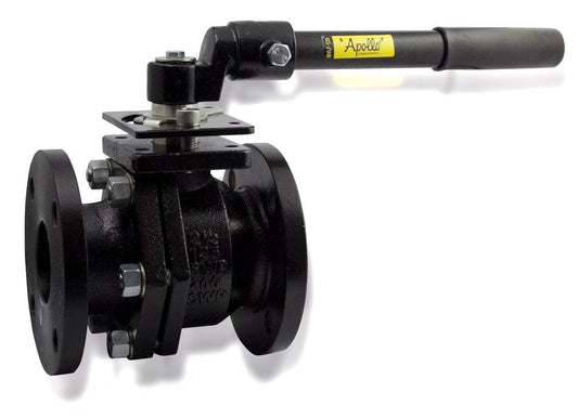 Apollo Valves 6PLF Series 8 in. Cast Iron Standard Port Flanged 125# Ball Valve