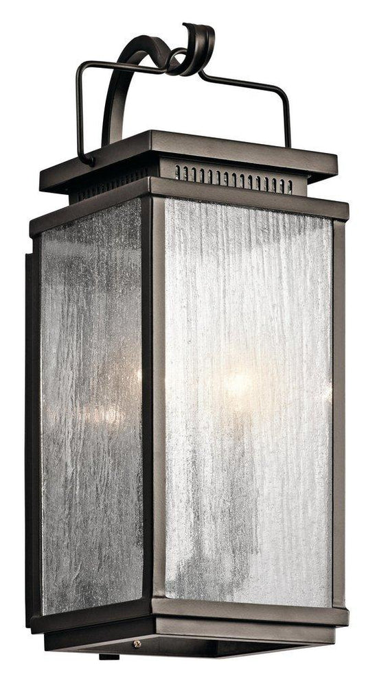 Kichler Lighting Manningham 60W 2-Light Outdoor Wall Fixture in Olde Bronze