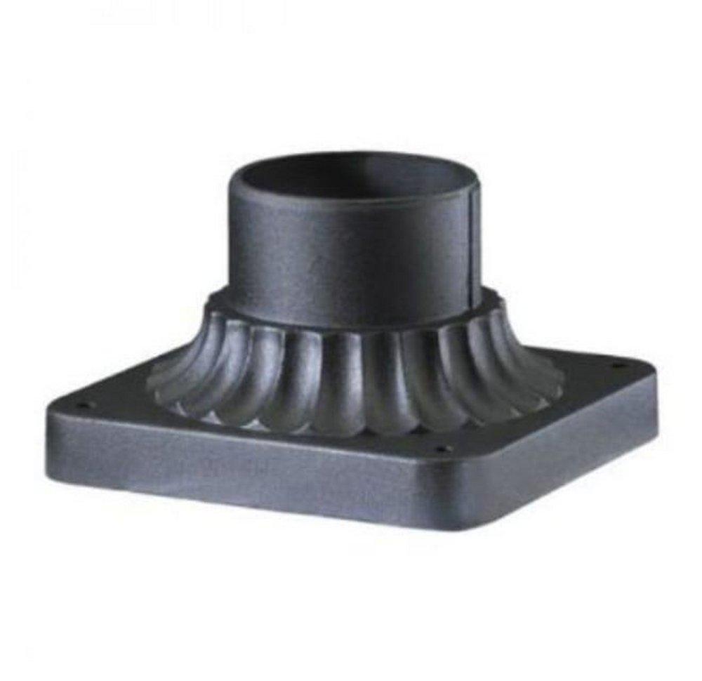 5-3/4 x 3-1/2 in. Pedestal Mount in Black