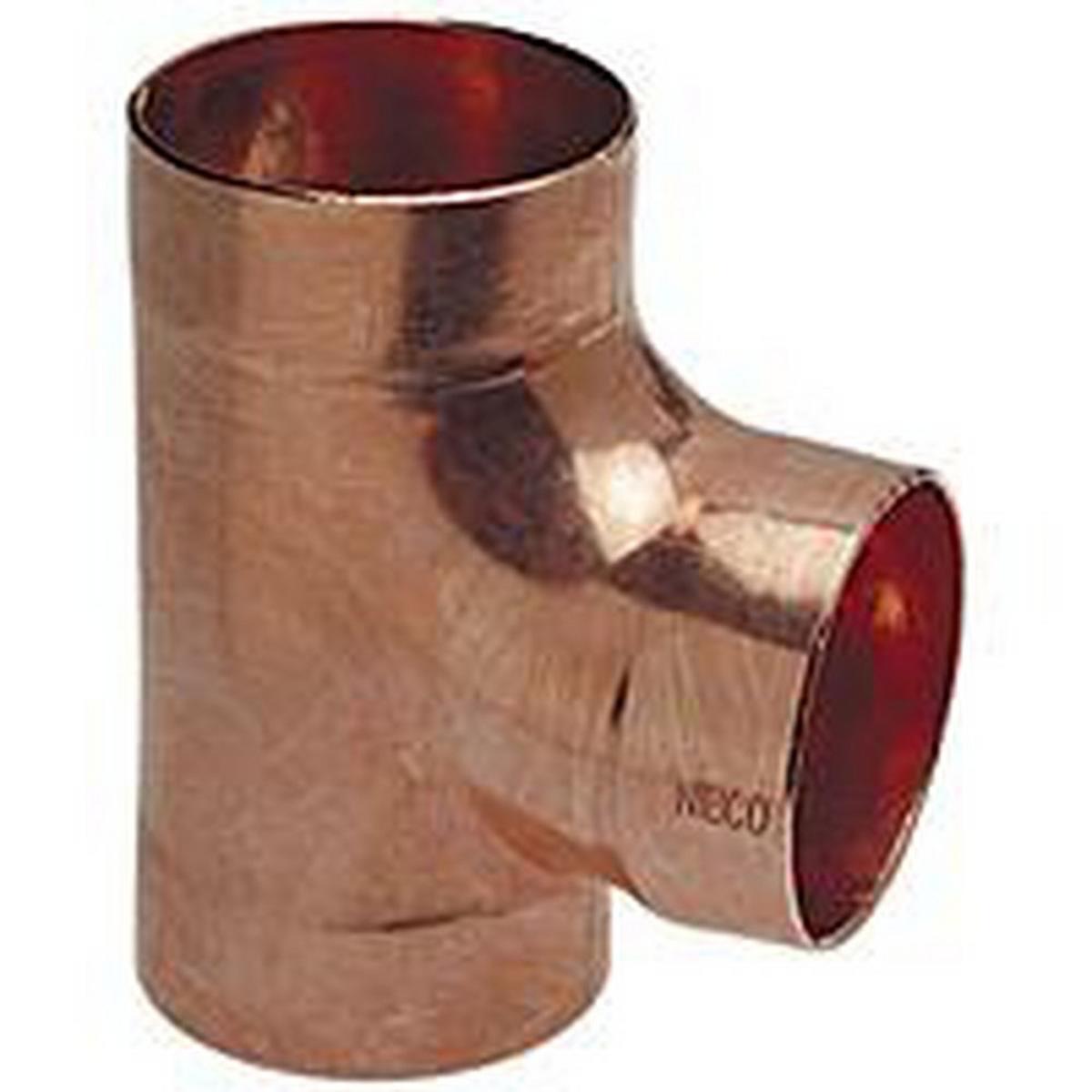 2 x 1-1/2 in. Copper DWV Sanitary Tee
