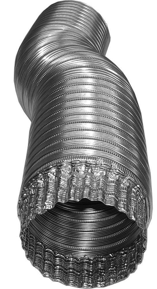 6 in. x 8 ft. Silver Uninsulated Flexible Air Duct