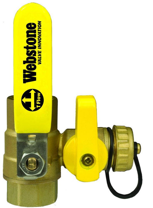 Webstone a brand of NIBCO H-x061W Series 3/4 in. Forged DZR Brass Full Port FIPS 600# Ball Valve