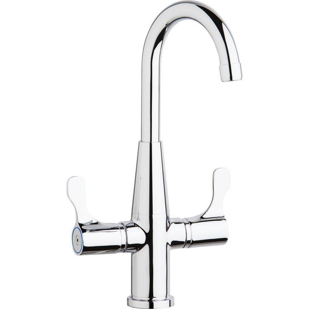 Elkay 93 Series Two Handle Bar Faucet in Polished Chrome
