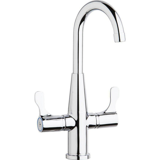 Elkay 93 Series Two Handle Bar Faucet in Polished Chrome