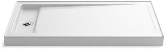 KOHLER Bellwether® 60 in. x 34 in. Shower Base with Left Drain in White