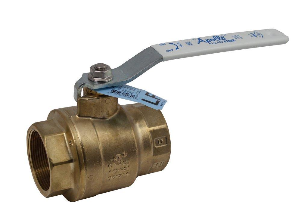 Apollo Valves 77FLF-100 Series 3 in. Brass Full Port Threaded 600# Ball Valve