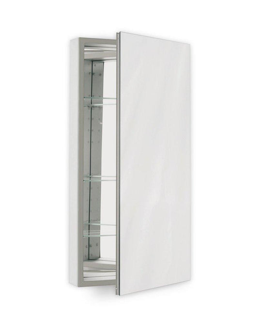 Robern PL Series 39-3/8 in. Surface Mount and Recessed Mount Medicine Cabinet in Classic Grey