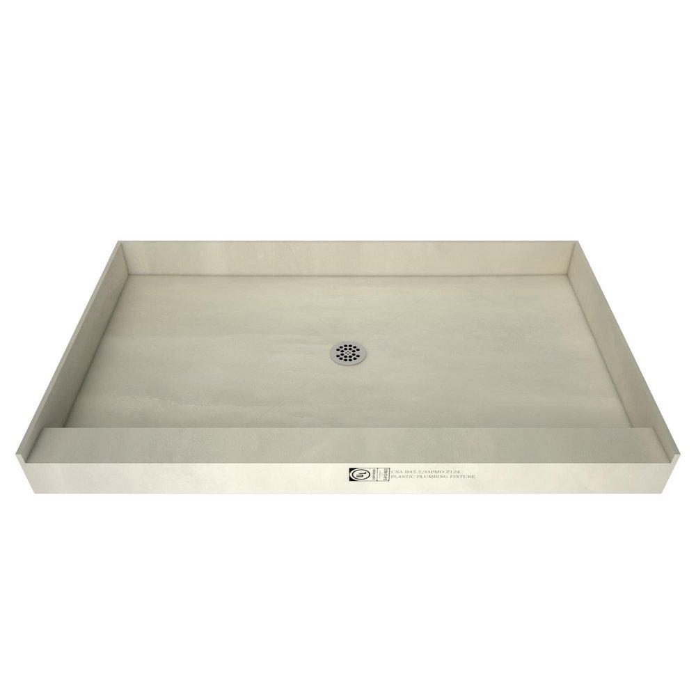 Tile Redi USA Redi Base 36 in. x 48 in. Shower Base with Center Drain in Grey