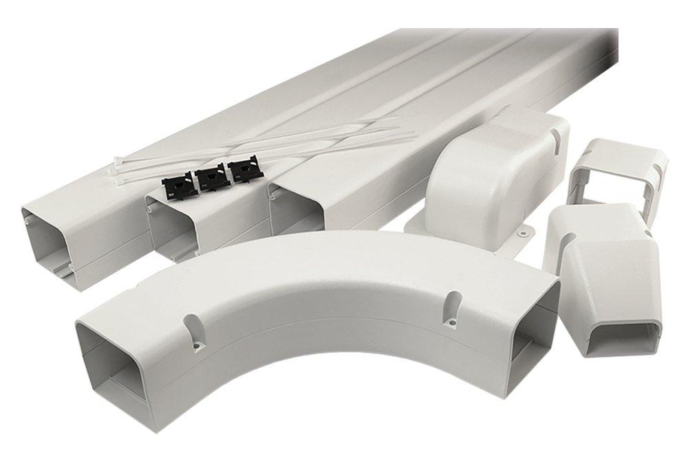 DiversiTech® SpeediChannel™ 48-22/25 x 4 in. Line Set Cover System Plastic in Natural