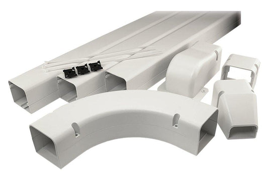 DiversiTech® SpeediChannel™ 48-22/25 x 4 in. Line Set Cover System Plastic in Natural