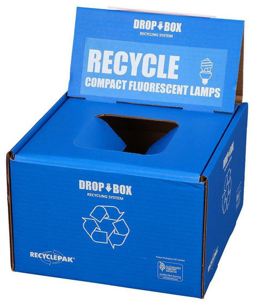 Veolia ES RecyclePak® 9 in. Small CFL Drop Box