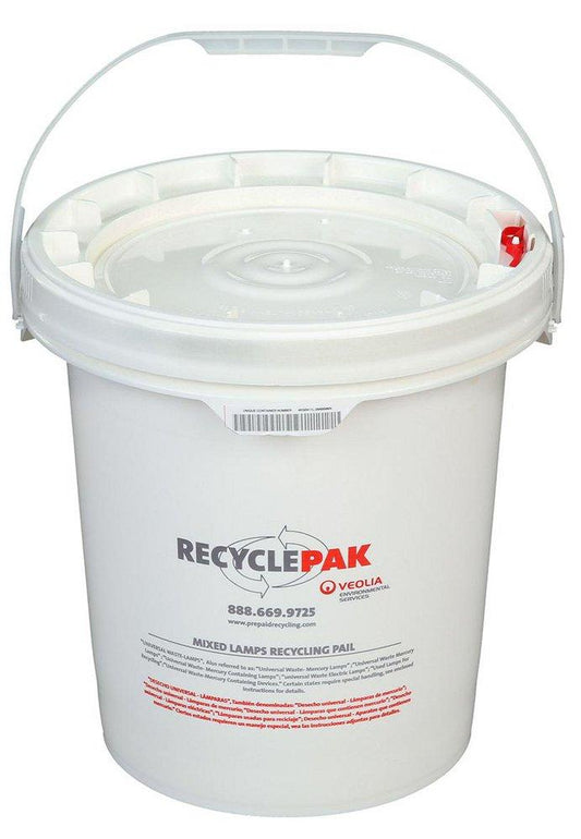 Veolia ES RecyclePak® 5 gal Mixed Lamp Recycling Pail
