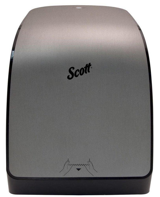 Manual Hard Roll Towel Dispenser in Black