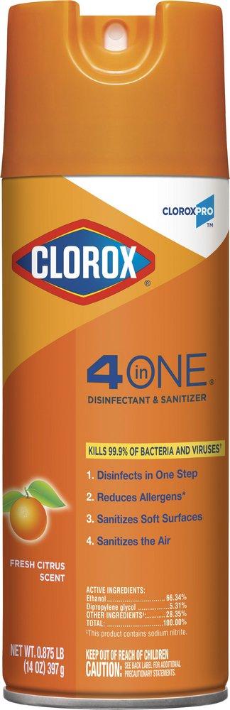 14 oz. Disinfectant Sanitizer Cleaner in Clear