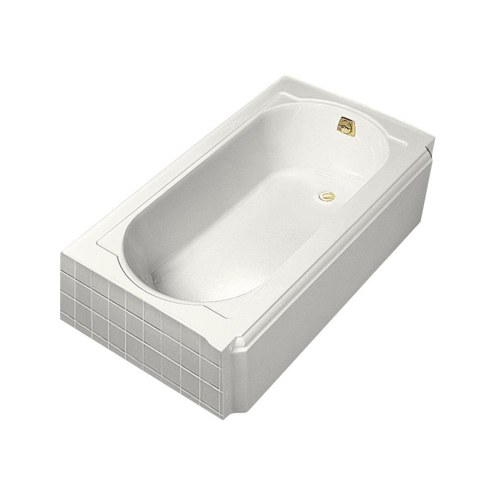 KOHLER Memoirs® 60 in. x 32 in. Soaker Alcove Bathtub with Right Drain in White