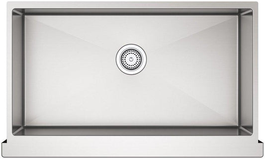 KOHLER Strive® 35-1/2 in. Undermount Farmhouse Stainless Steel Single Bowl Kitchen Sink