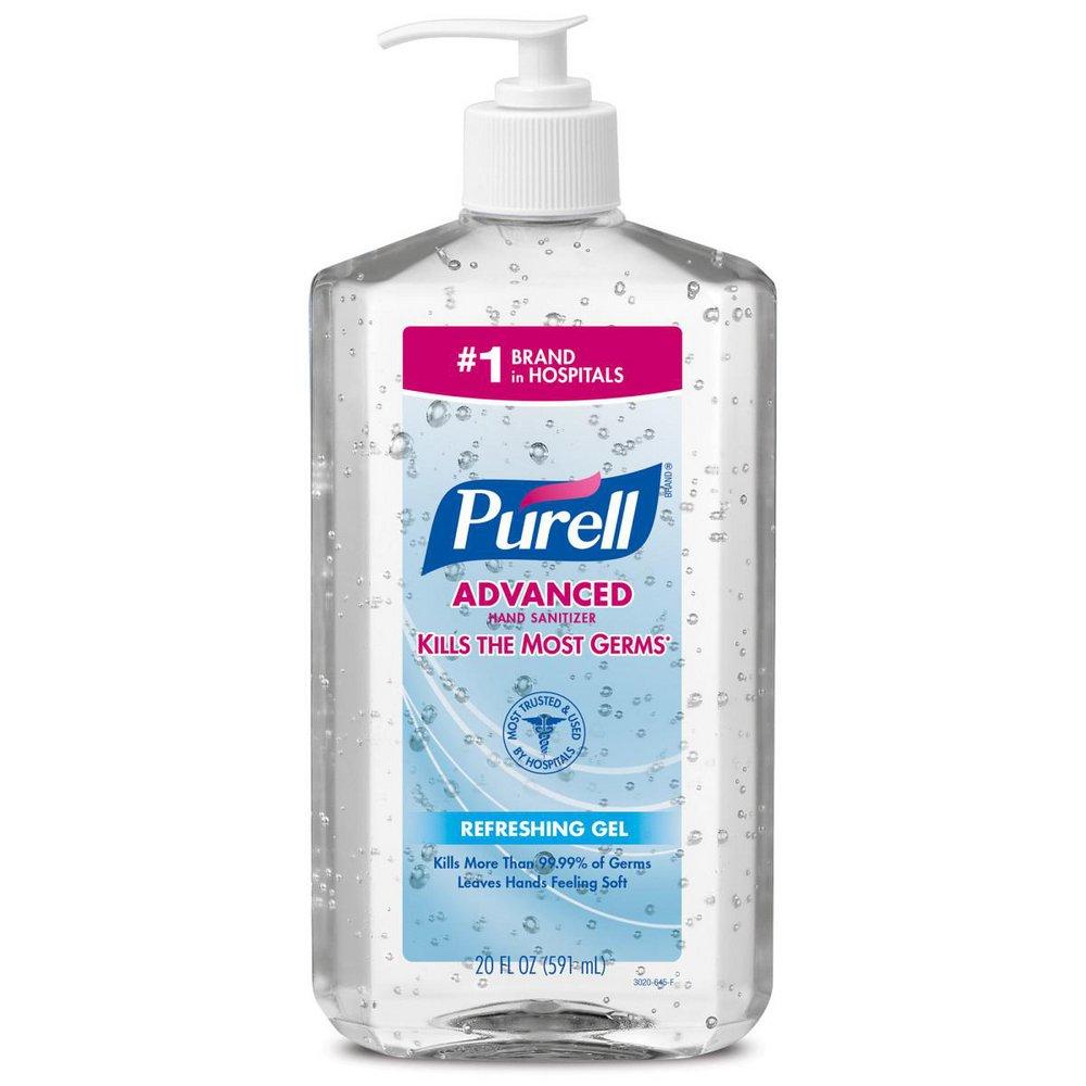 PURELL® Advanced 20 oz. Hand Sanitizer Gel with Pump Bottle