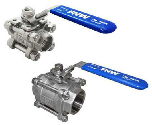 FNW® Figure 360A 3/4 in. Stainless Steel Full Port FPT 1000# Ball Valve
