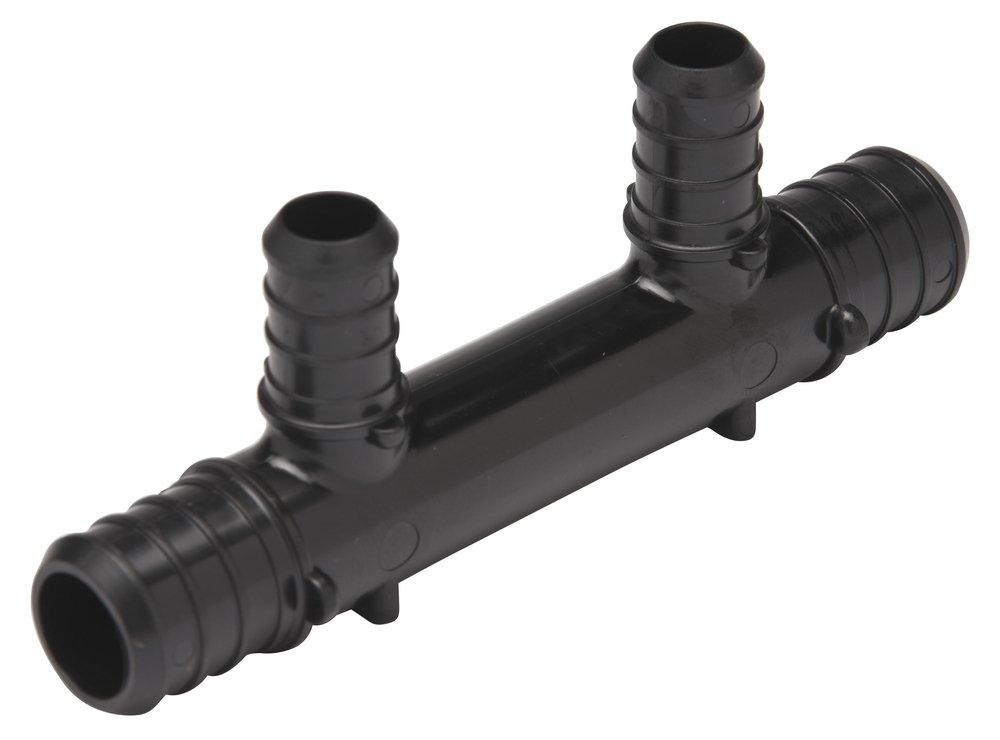 Zurn PEX QickSert CR™ 160 psi Copper PEX Crimp 3/4 x 1/2 in. Valve Manifold