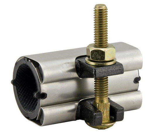 Ford Meter Box Style FSC 3/4 x 3 in. Stainless Steel Wrap Clamp