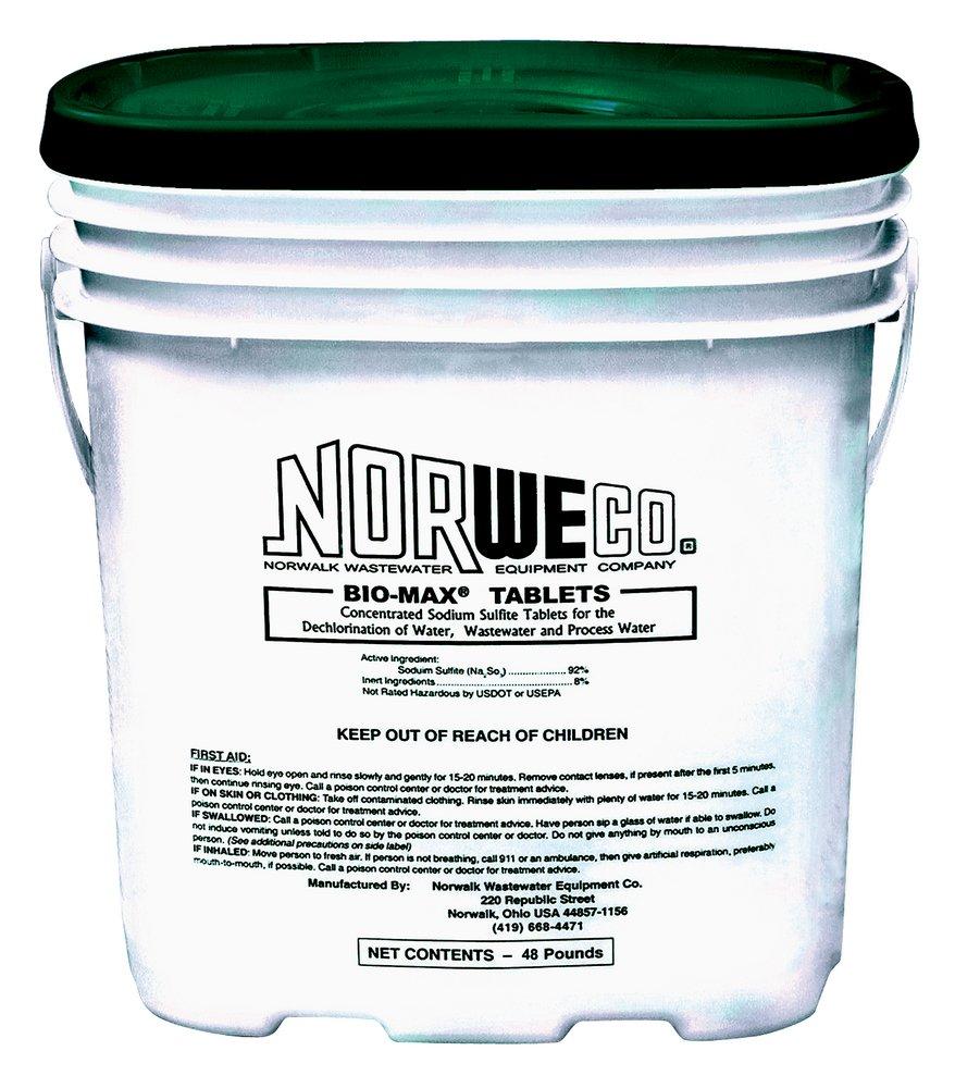NORWECO Bio-Max® Dechlorination Tablets 48 lbs