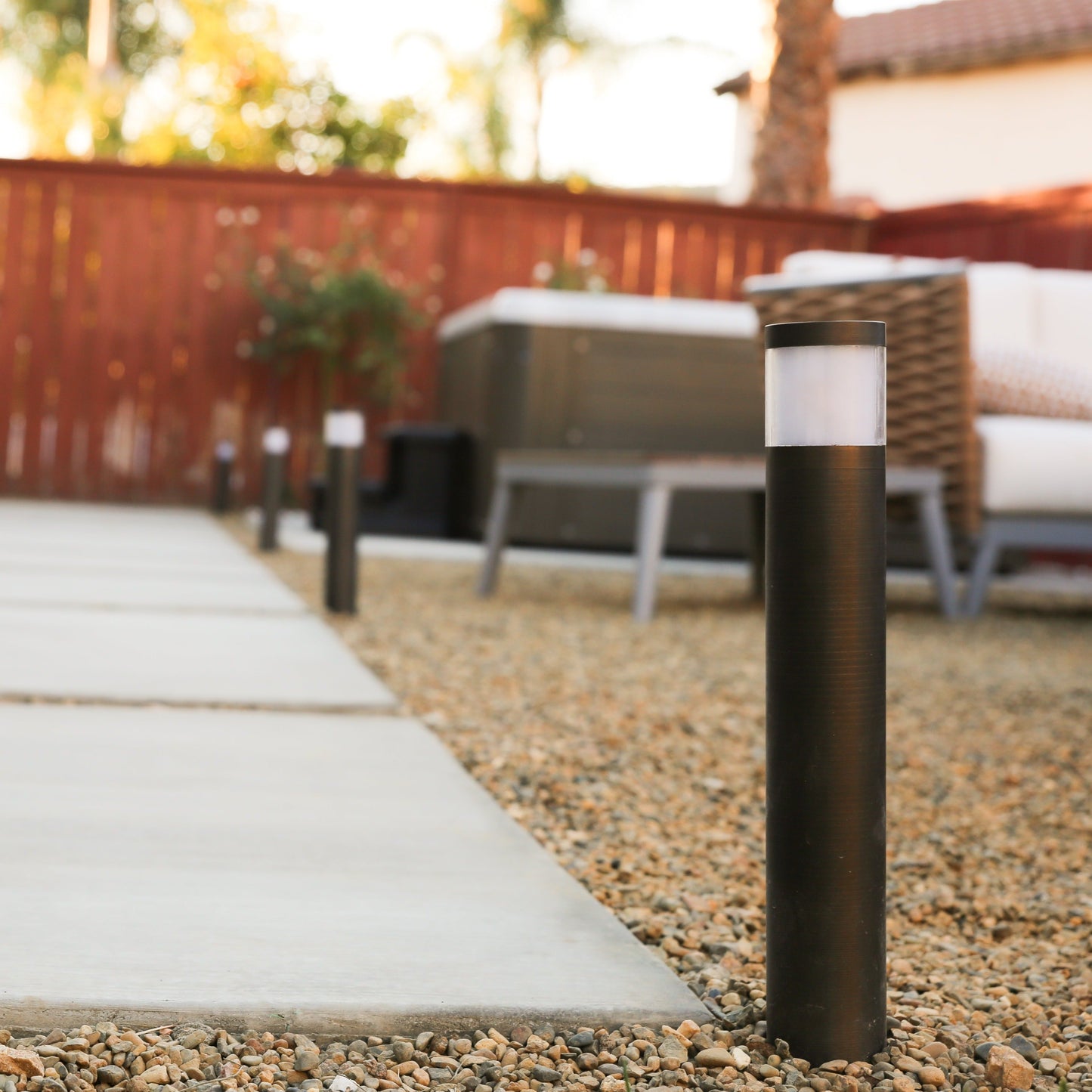 Brutus 15" Bronze Brass Bollard