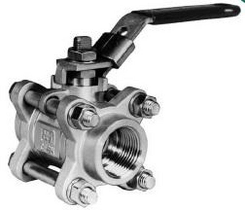 Jamesbury Value-Line® Series 3 2 in. Stainless Steel Standard Port Socket Weld 1000# Ball Valve w/PTFE Seats