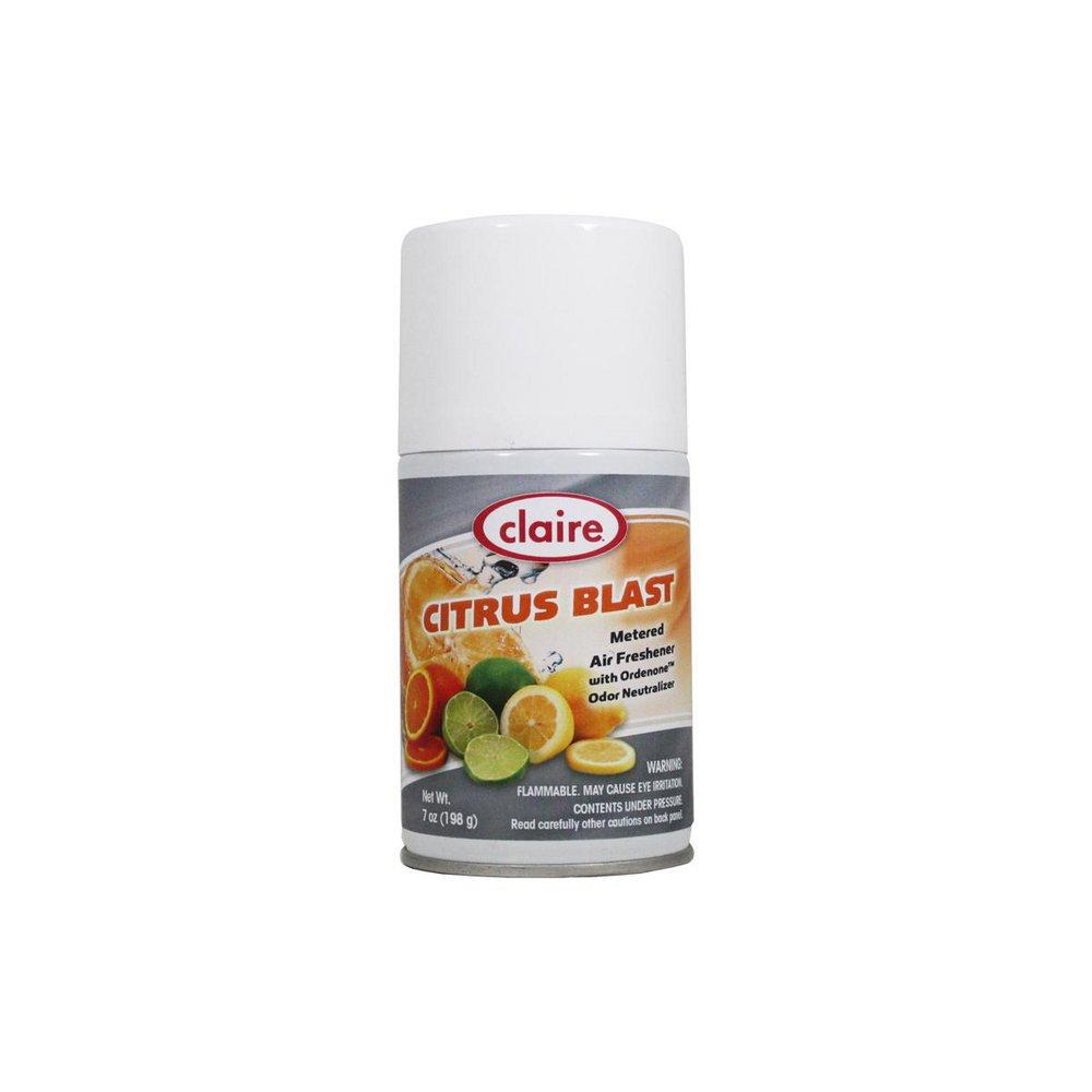 Claire Fresh Linen 10 oz. Citrus Blast Fragrance Air Freshener