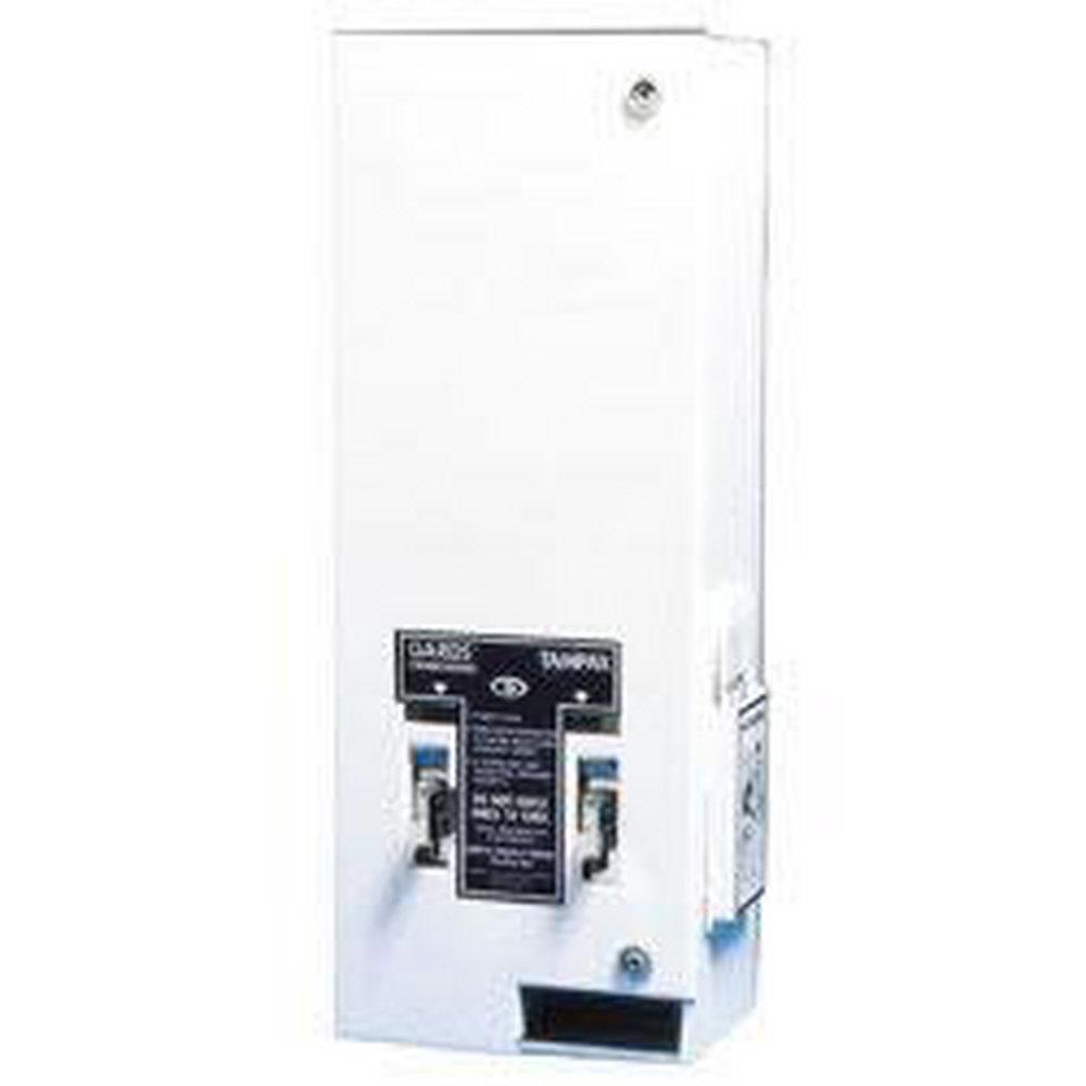 Dual Sanitary Napkin/Tampon Dispenser in White