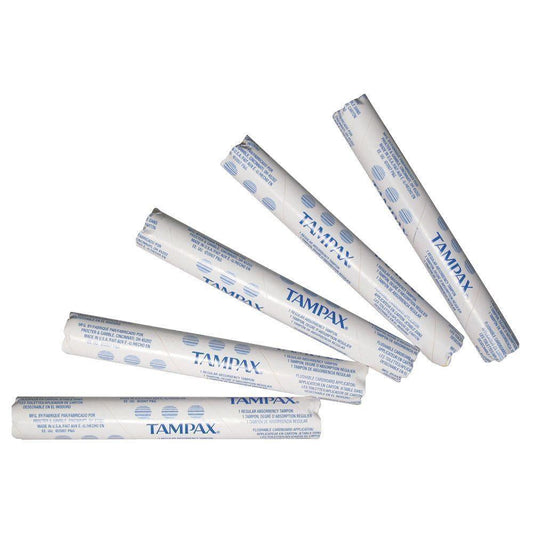 HOSPECO Tampax® Tampons Professional Pak Vending Tube in White (Case of 500)