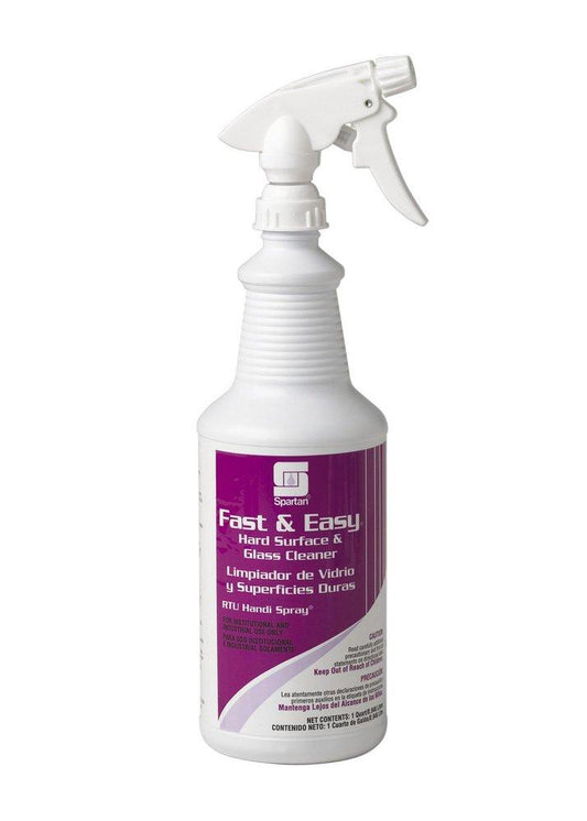 Spartan Chemical Fast & Easy® 1 qt Lemon Scent All Purpose Cleaner RTU Handi Spray® (12 Per Case)