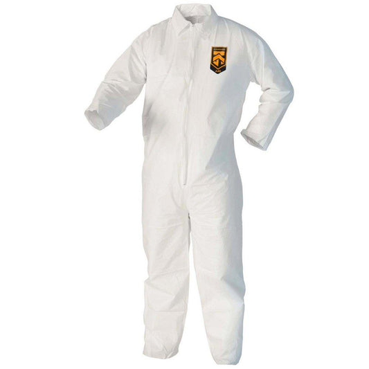 KleenGuard™ A40 Liquid & Particle Protection Coveralls, Zipper Front, XL (Case of 25)