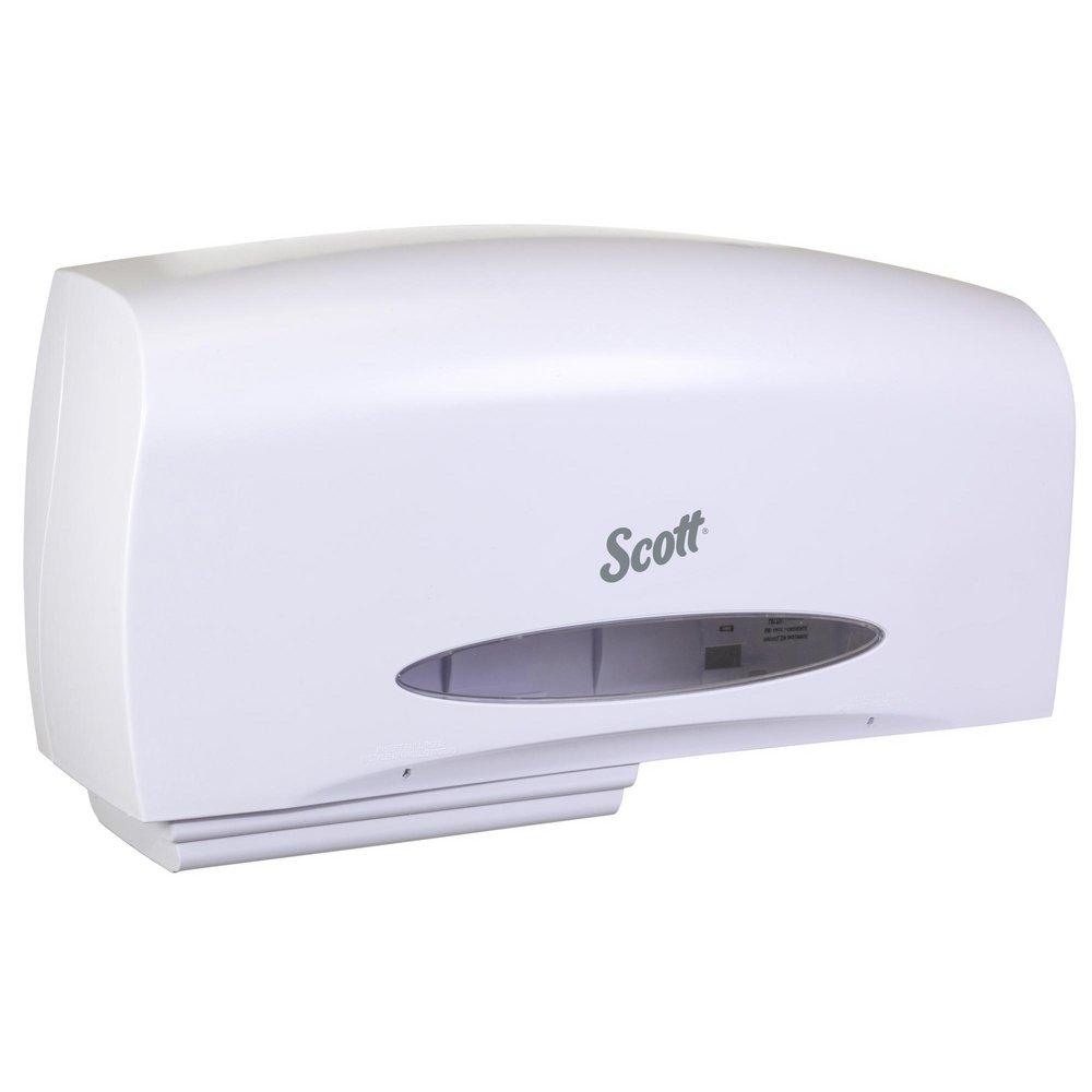 Scott® Professional™ Twin Jumbo Roll Tissue Dispenser in Pearl White