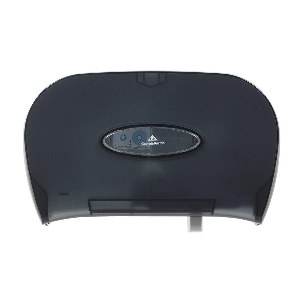 Double Roll Slip x Slip Tissue Dispenser in Translucent Smoke
